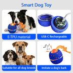 Smart Interactive Dog Ball Automatic Rolling Bouncing Pet Toy