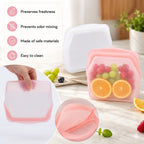 5Pcs Reusable Silicone Food Storage Bags, Leak‑Proof Freezer Storage Bags
